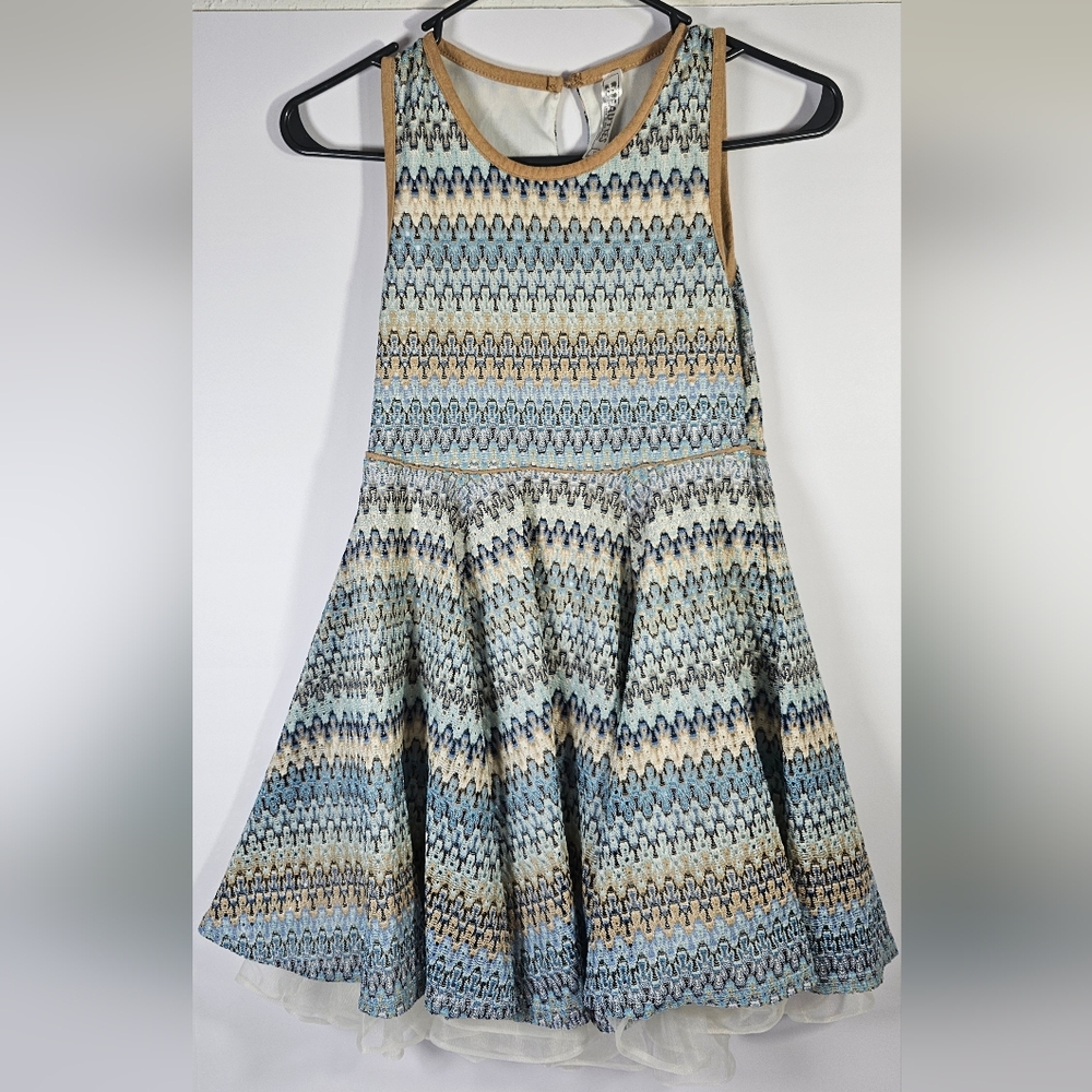 Beautees Multicolor Patterned Casual Dress